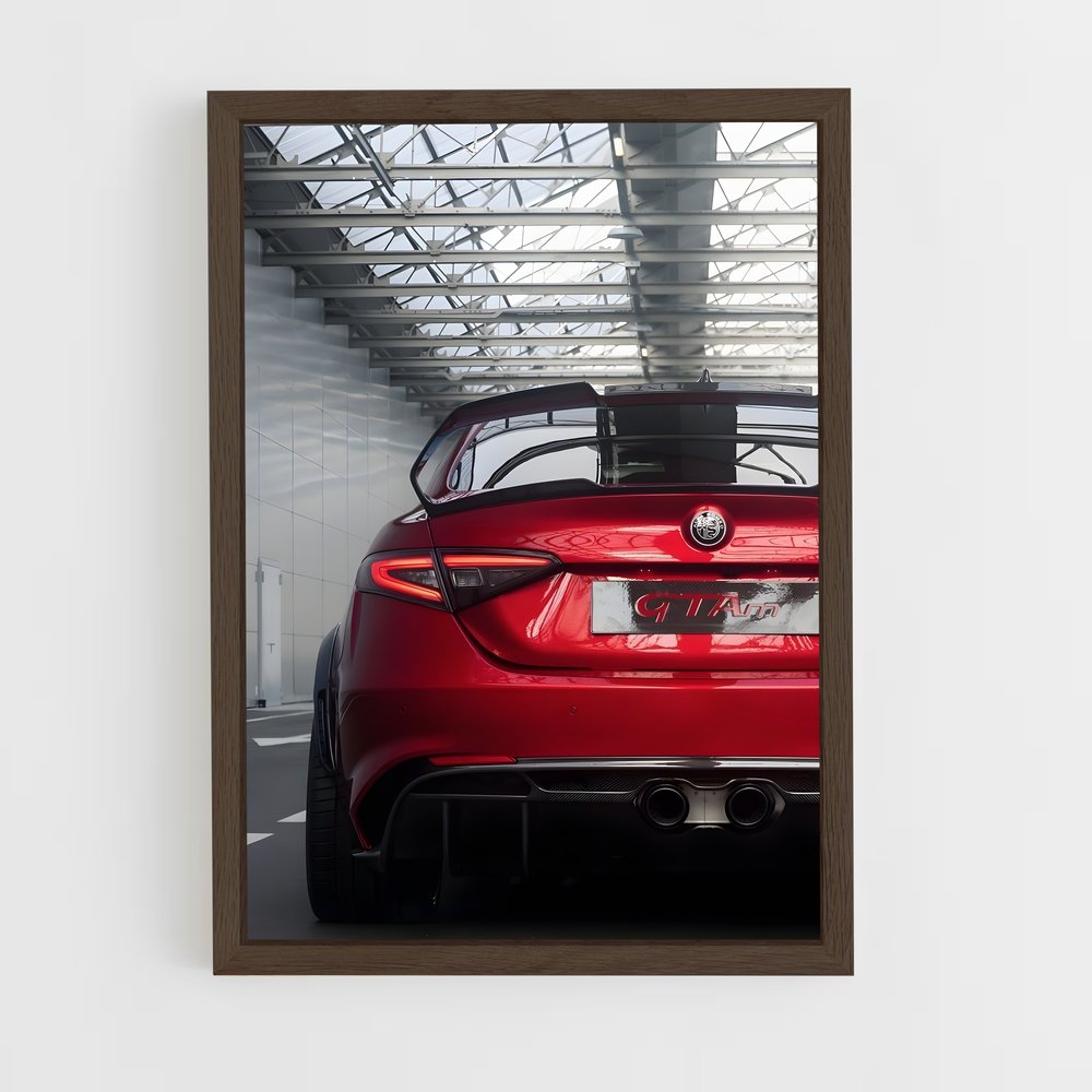 Poster Roadster Évasion – affiche Alfa Romeo (vue 5)